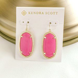 KENDRA SCOTT Elle Earrings—Pink Neon